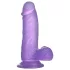 Lovetoy - dildo med sugkopp - 15 cm - lila