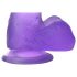 Lovetoy Jelly Studs - Sugkoppsdildo - 15cm (lila)