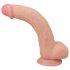 Lovetoy - realistik dildo - dubbel lager - 23cm natur