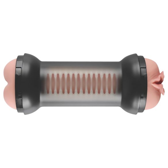 Lovetoy - masturbator vagina och anal - naturfärg