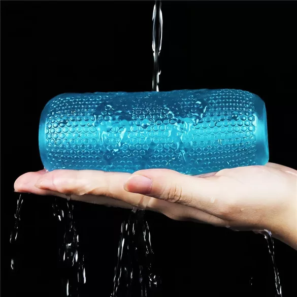 Lovetoy - Masturbator dubbeländad - Ribbade kanaler - Blå