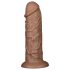 Lovetoy Chubby - realistisk sugkoppdildo 25cm (natur)