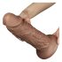 Lovetoy Chubby - realistisk sugkoppdildo 25cm (natur)