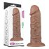 Lovetoy Chubby - realistisk sugkoppdildo 25cm (natur)