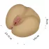 Lovetoy Streetgirl's - masturbator torso - vagina och anus - naturfärg