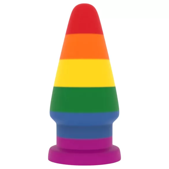Lovetoy Prider - analplugg för utvidgning - 15 cm (regnbåge)