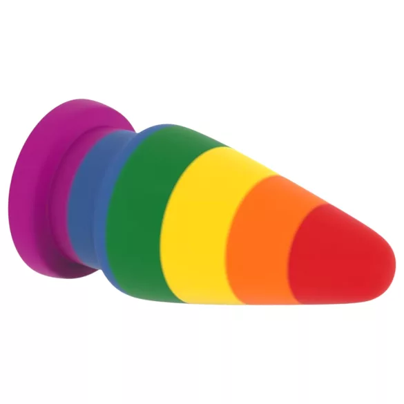 Lovetoy Prider - analplugg för utvidgning - 15 cm (regnbåge)