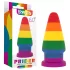Lovetoy Prider - analplugg för utvidgning - 15 cm (regnbåge)