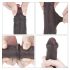Lovetoy Sliding-Skin - Dubbel hud-dildo 18 cm (brun)