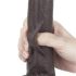 Lovetoy Sliding-Skin - Dubbel lager dildo - 23cm (brun)