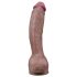 Lovetoy Nature Cock - verklighetstroget dildo i dubbla lager 26cm (natur)