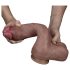 Lovetoy Nature Cock - verklighetstroget dildo i dubbla lager 26cm (natur)