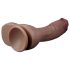 Lovetoy Nature Cock - verklighetstroget dildo i dubbla lager 26cm (natur)