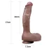 Lovetoy Nature Cock - realistisk dildo med dubbla lager - 26 cm - hudfärgad