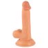 Mr. Rude - Realistisk sugdildo med pung 17 cm (natur)