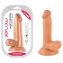 Mr. Rude - Realistisk sugdildo med pung 17 cm (natur)