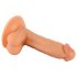 Mr. Rude - Realistisk sugdildo med pung 17 cm (natur)
