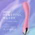 Lonely - uppladdningsbar G-punktvibrator (rosa)