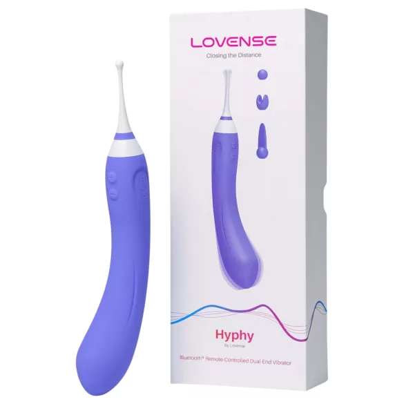LOVENSE Hyphy - smart 2‑i‑1‑vibrator (lila)