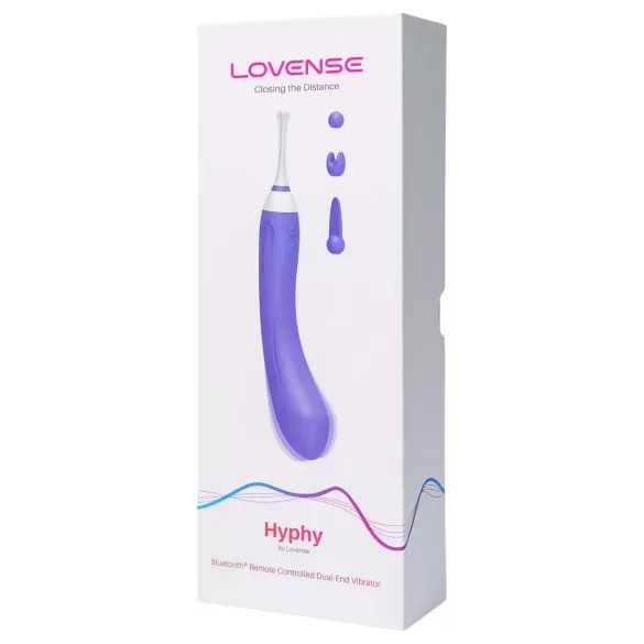 LOVENSE Hyphy - smart 2‑i‑1‑vibrator (lila)