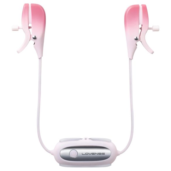 LOVENSE Gemini - smart vibrerande bröstvårtstänger (rosa)