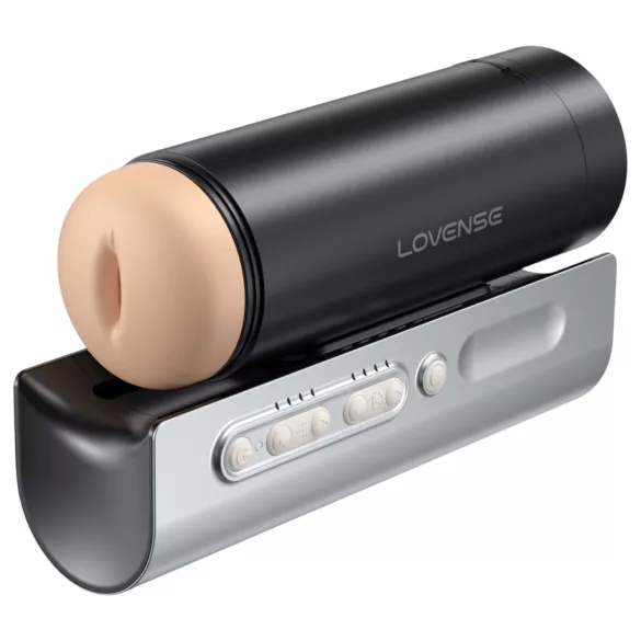 Lovense Solace Pro - appstyrd stötande masturbator för män (svart)