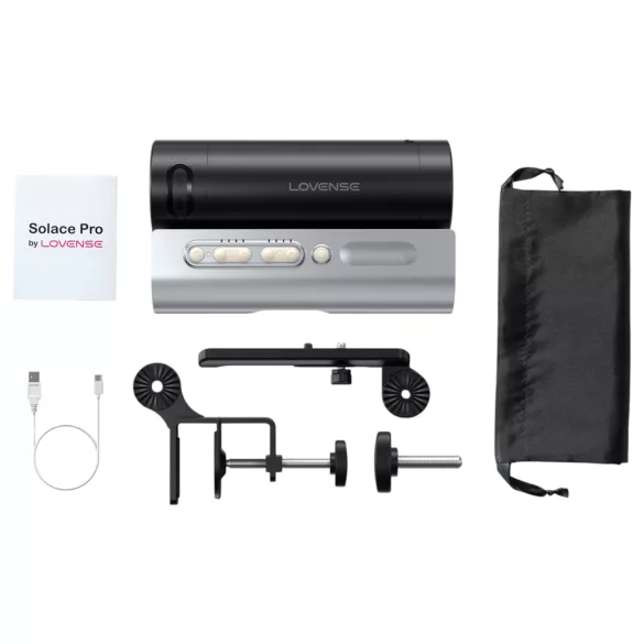 LOVENSE Solace Pro - smart, upp-och-ner-rörlig masturbator (svart)