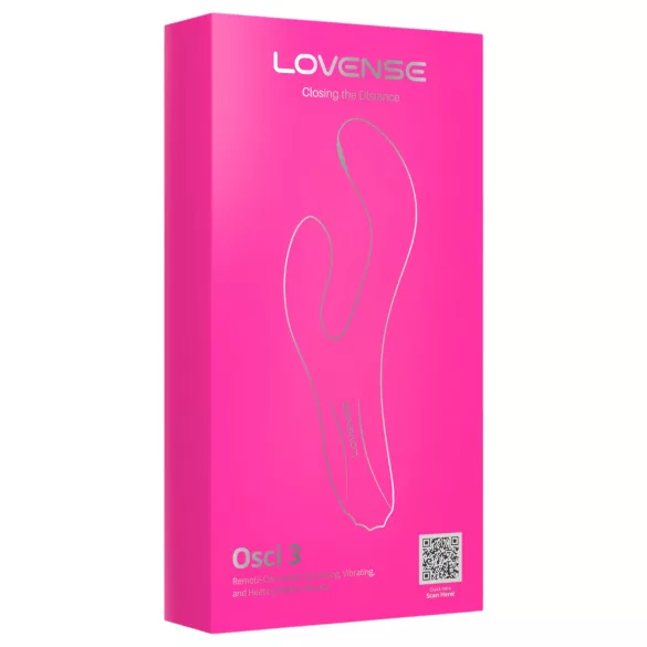 LOVENSE Osci 3 - vibrator med klitorisklitorarm (rosa)
