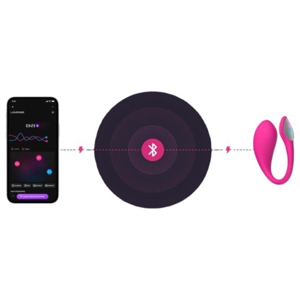 Lovense Lush 4 - appstyrd vibratorägg - rosa