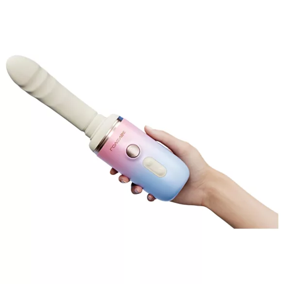 LOVENSE Spinel - 3‑i‑1 stötvibrator (vit)