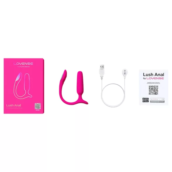 LOVENSE Lush Anal - smart analvibrator (rosa)