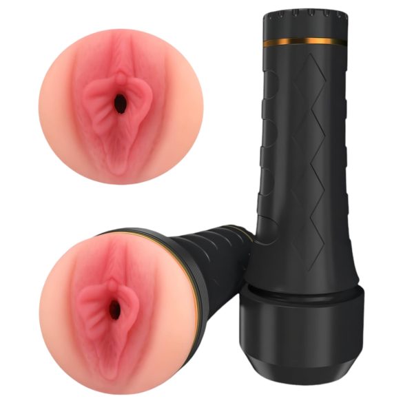 Tracy's Dog Cup - realistisk masturbator (svart-natur)