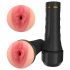 Tracy's Dog Cup - realistisk masturbator (svart-natur)