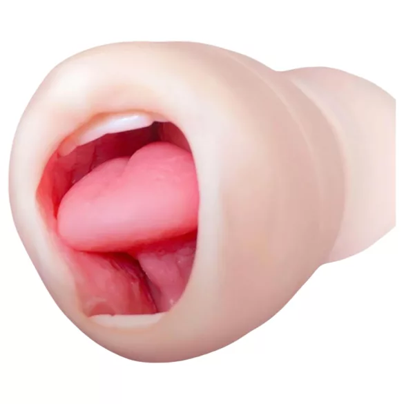 Tracy's Dog - masturbator munformad med tänder - realistisk silikon natur