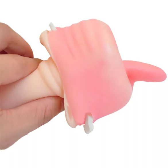 Tracy's Dog - masturbator munformad med tänder - realistisk silikon natur