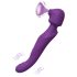 Tracy's Dog - wand vibrator - pulserande massager - silikon lila