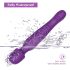 Tracy's Dog - wand vibrator - pulserande massager - silikon lila