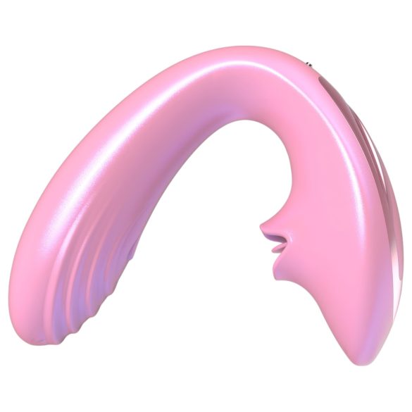 Tracy's Dog OG Lick - G-punkt vibrator med klitorisstimulator - rosa