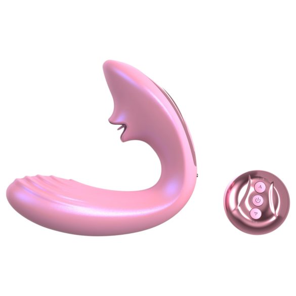 Tracy's Dog OG Lick - G-punkt vibrator med klitorisstimulator - rosa