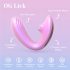Tracy's Dog OG Lick - G-punkt vibrator med klitorisstimulator - rosa