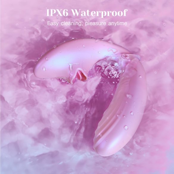 Tracy's Dog OG Lick - G-punkt vibrator med klitorisstimulator - rosa