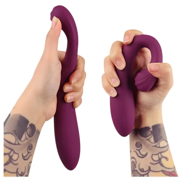 Tracy's Dog OG 3 - klitorissugare G-punkt vibrator - silikon lila