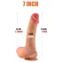 FeelSkin - realistisk dildo - hudfärgad 17,8cm