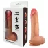 FeelSkin - ultrarealistisk dildo med pung - natur (18,5 cm)