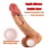 FeelSkin - ultrarealistisk dildo med pung (naturell, 17 cm)