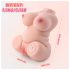 Lonely - realistisk vibrator torso masturbator - hudfärgad
