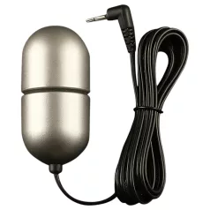   DG-LAB Matt stål - bipolär, oval stålelektrod (silverfärgad)