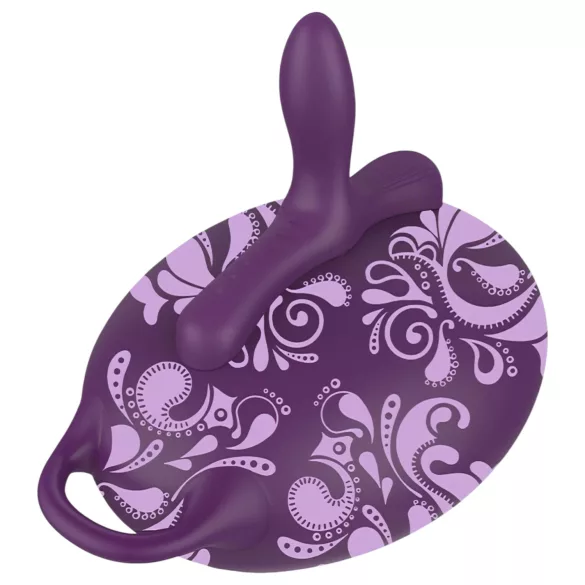 Bouncy Bliss Classic - uppblåsbar kuddevibrator - lila