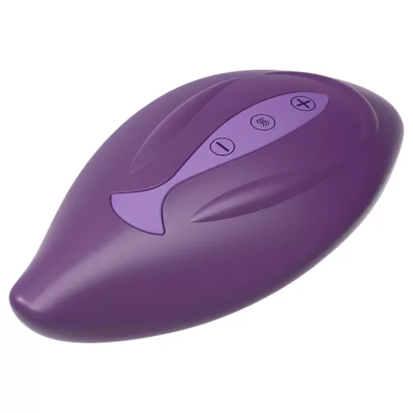 Bouncy Bliss Classic - uppblåsbar kuddevibrator - lila