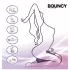 Bouncy Bliss Classic - uppblåsbar kuddevibrator - lila